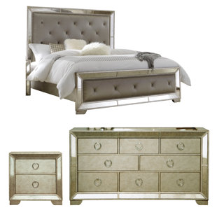 Rose Gold Bedroom Set Wayfair Halstead Panel Configurable Bedroom Set