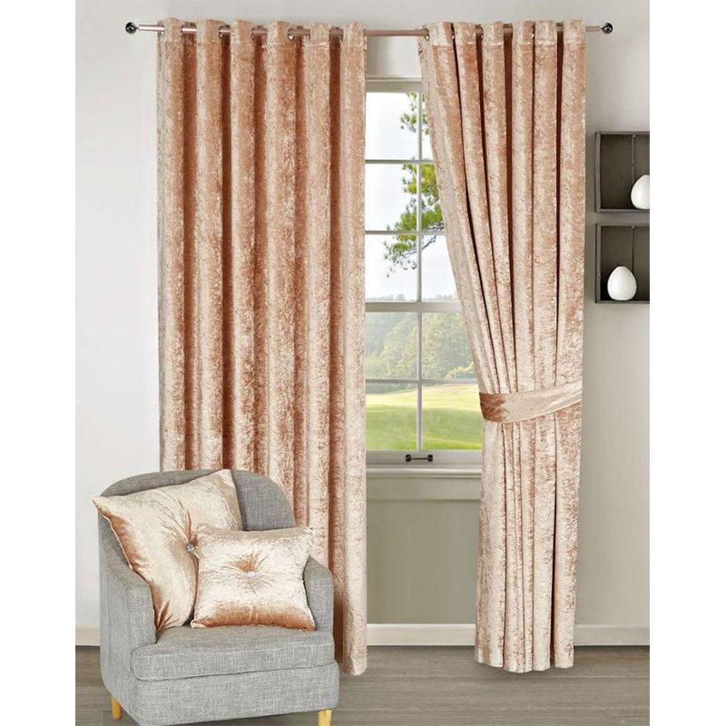 Mercer41 Roy Santiago Ringtop Eyelet Room Darkening Thermal Curtains Wayfair Co Uk