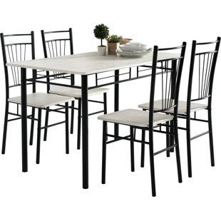 Dining Table Sets Kitchen Chairs You Ll Love Wayfair Co Uk Worden Dining Set With 4 Chairs