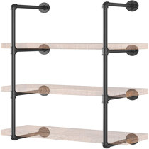 Plumbing Pipe Shelves Wayfair