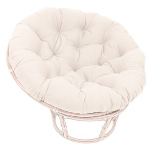 white papasan chair cushion