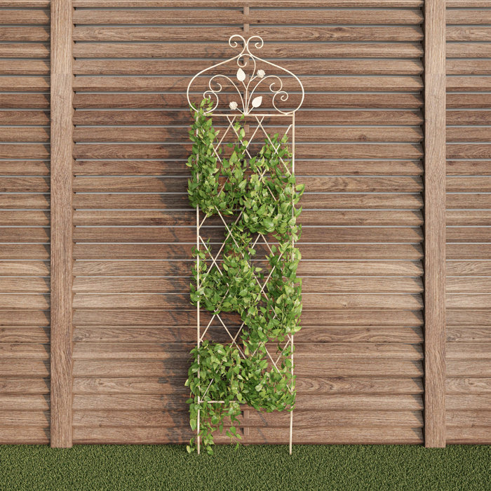 Pure Garden Decorative Steel Lattice Panel Trellis Wayfair Ca