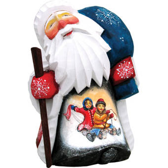 G Debrekht Masterpiece Signature Guarded Kids Father Frost Santa Figurine Wayfair