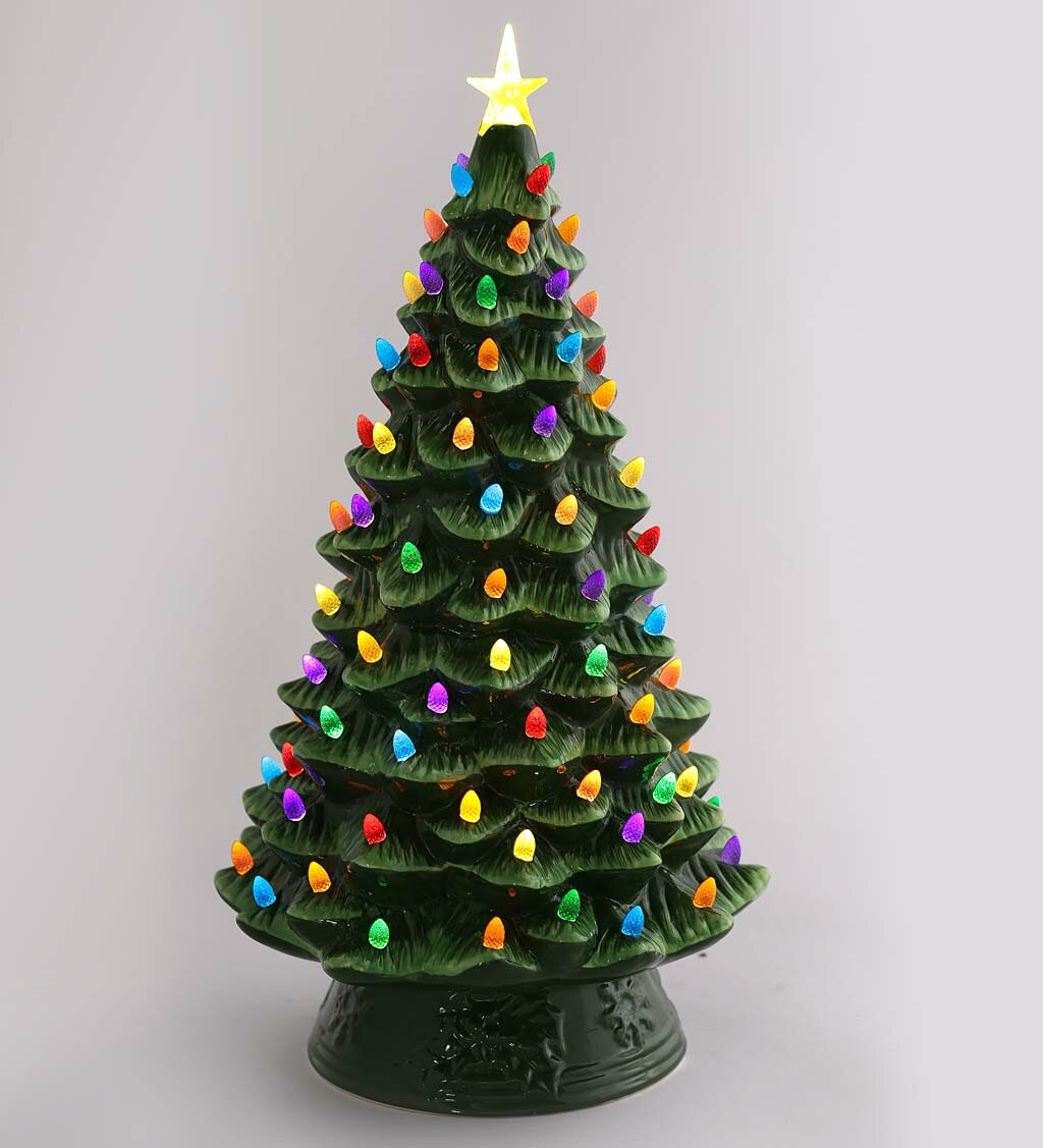 Light and Star Shape 100 Pieces Plastic Ceramic Christmas Tree Bulbs Multi Color Plastic Light Decorations for Christmas Tree Ornaments