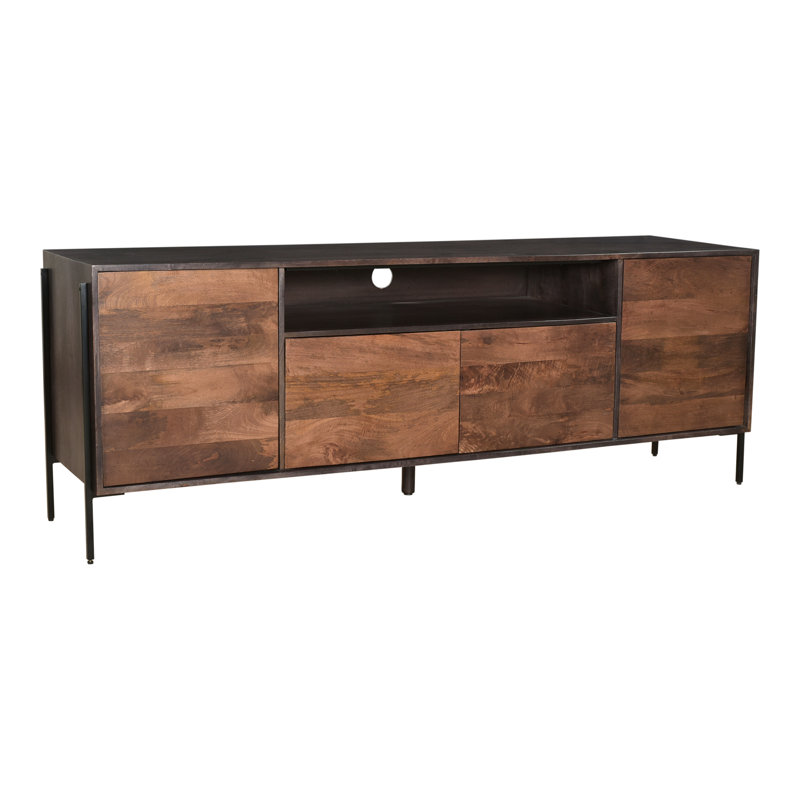 Foundry Select Bloch Solid Wood Tv Stand For Tvs Up To 88 Reviews Wayfair