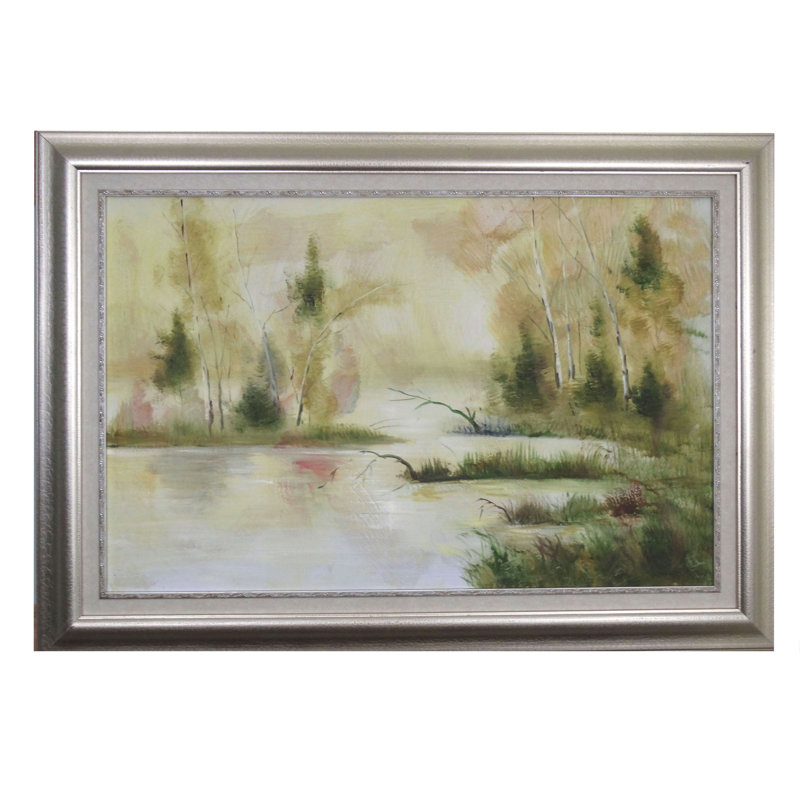 RiverLake Framed Painting