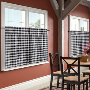 Lined Cafe Curtains Wayfair