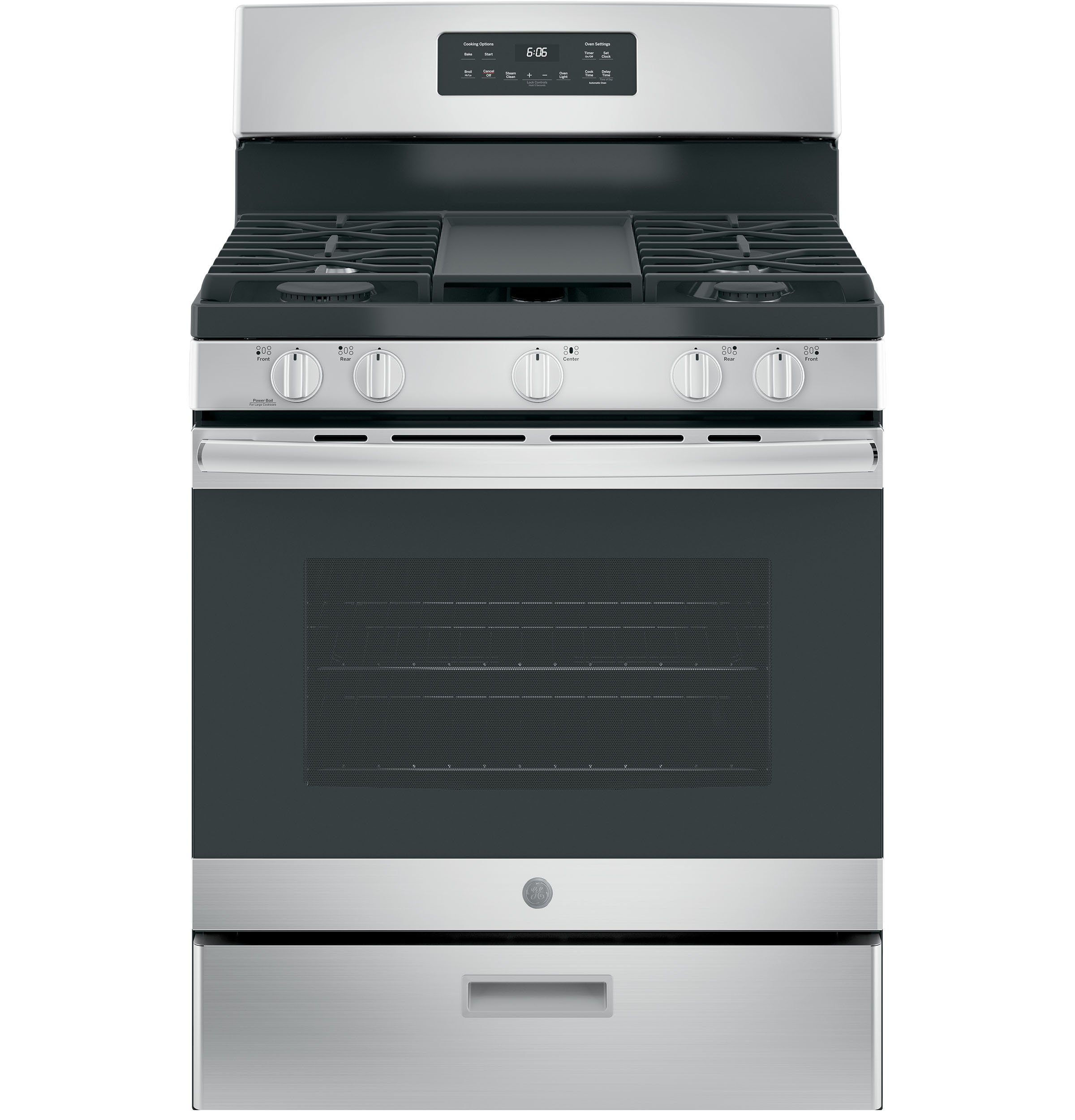GE Appliances 30" 5 cu ft. Freestanding Gas Range with Griddle