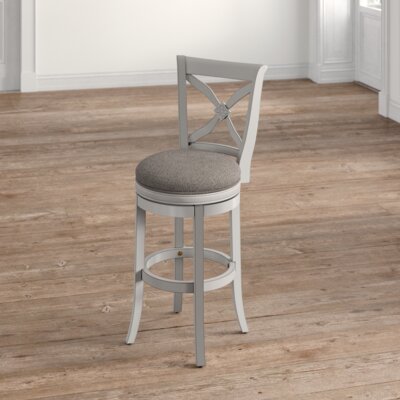 nasturtium swivel 26 counter stool