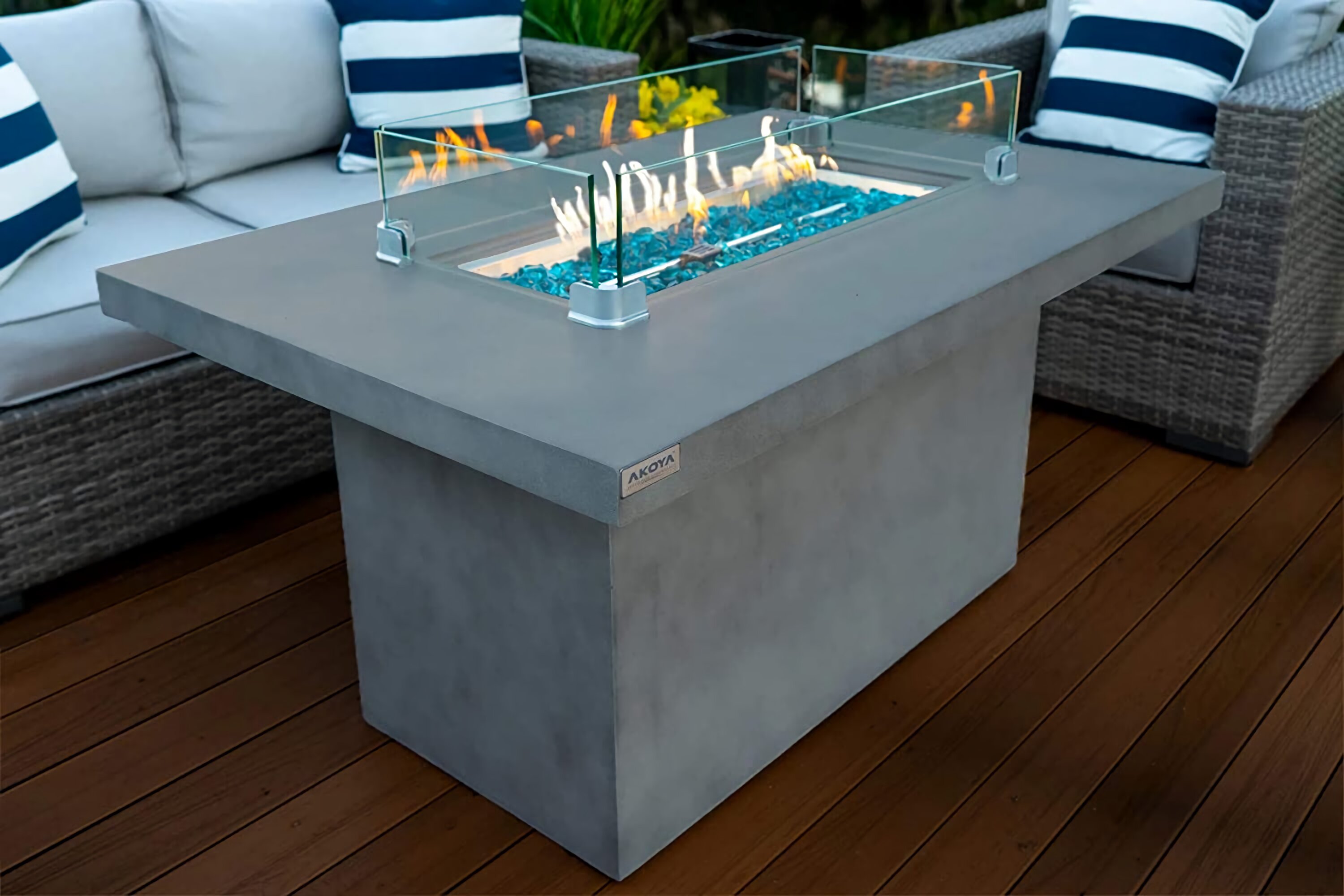 akoya outdoor fire pit