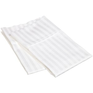 300 Thread Count Stripe Pillowcase Pair (Set of 2)
