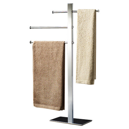 Gedy by Nameeks Bridge Sliding 3-Tier Free Standing Towel Stand ...