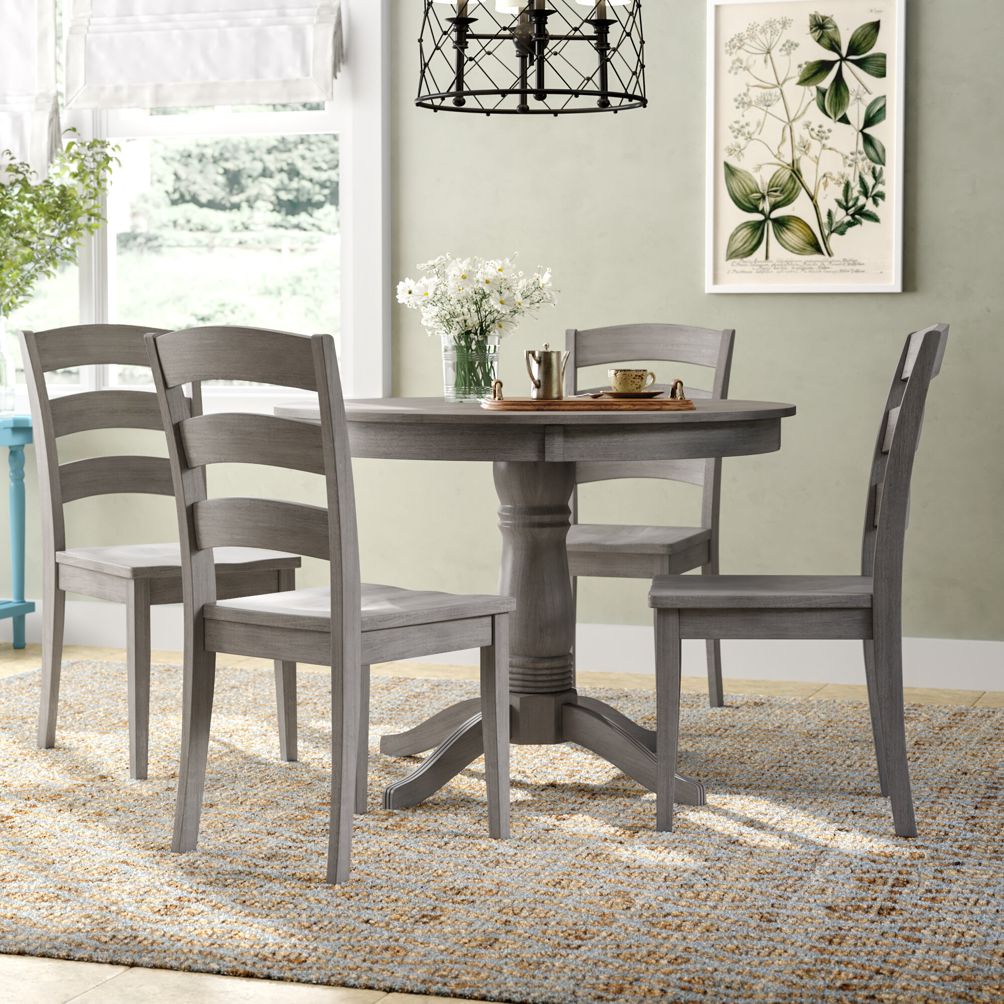 August Grove Bayne 5 Piece Dining Set Reviews Wayfair