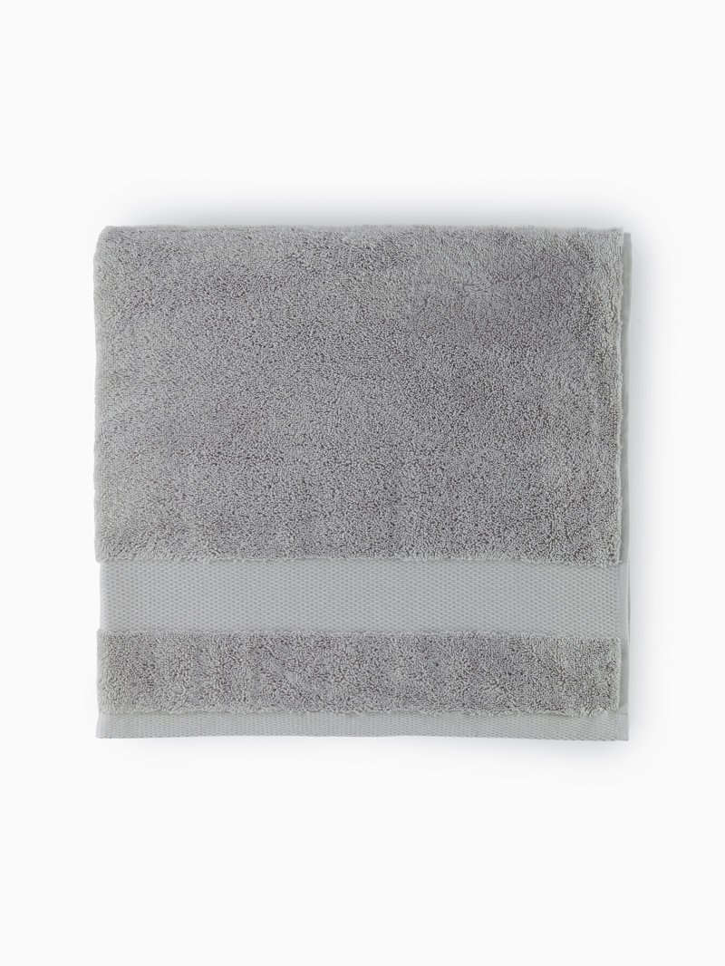 Bello 100% Cotton Bath Sheet Color: Gray