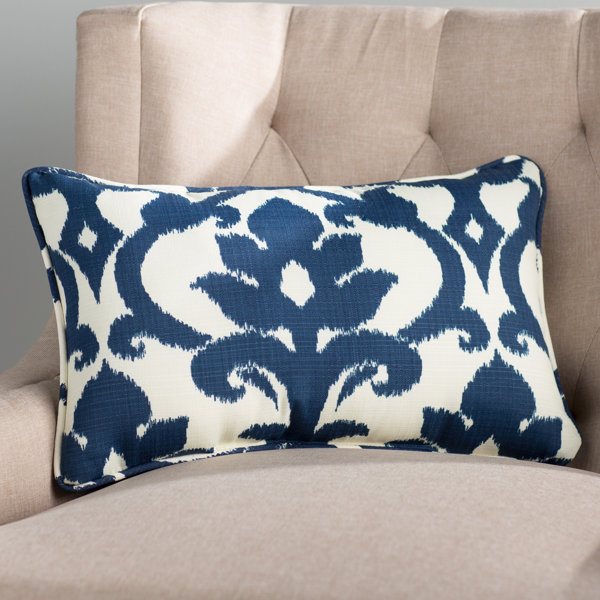 Blue And Gold Pillows Wayfair