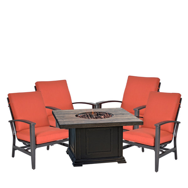 Patio Furniture With Fire Pit Wayfair