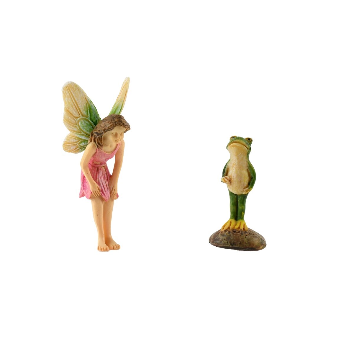 Mini Outdoor Accessory Figurine for Fairy Garden Miniature Frog Garden Statue 2 Tall 
