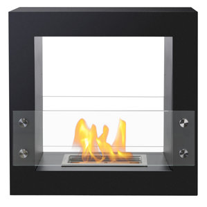 Lisbon Freestanding Ventless Ethanol Fireplace by Ignis Products