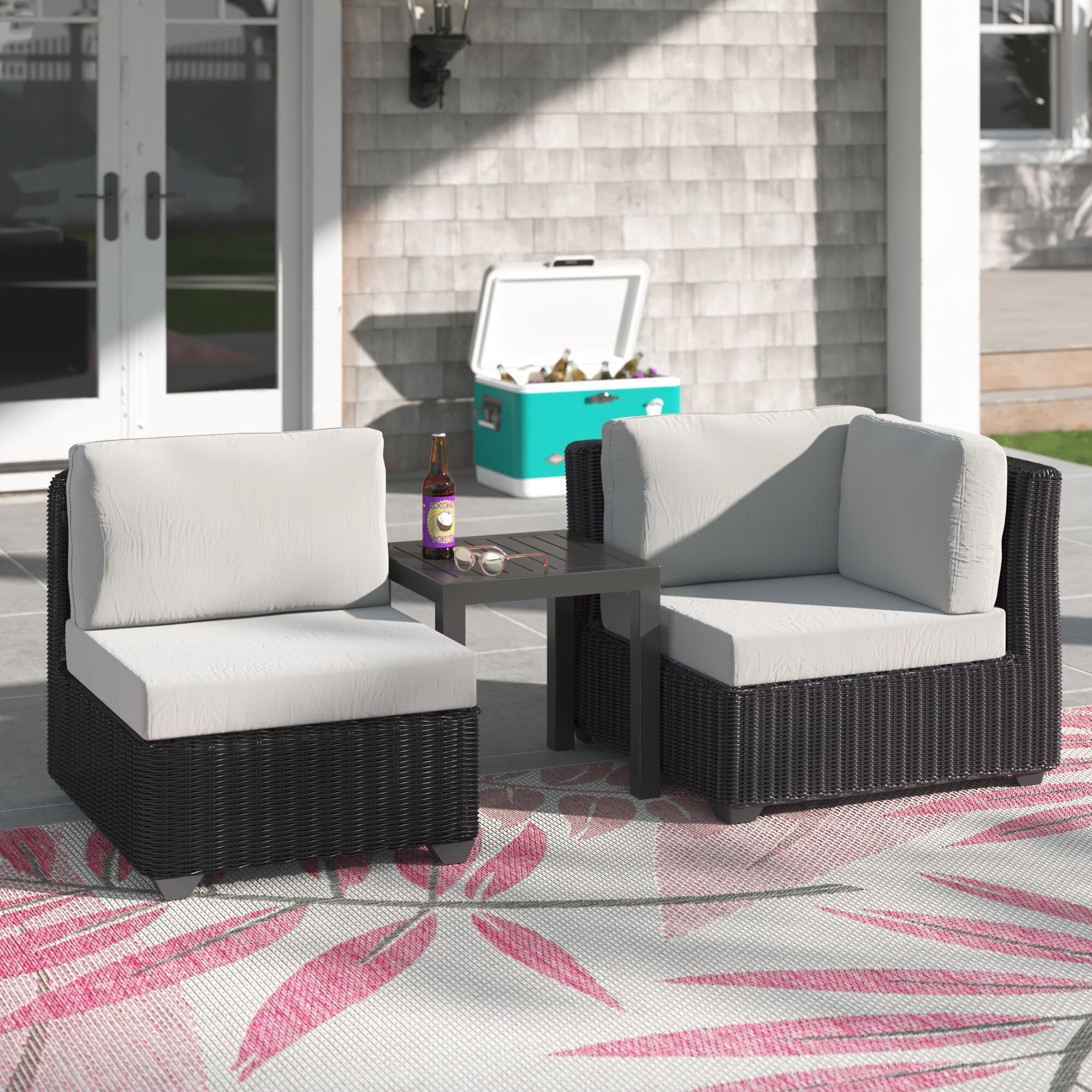 8 piece outdoor cushion set