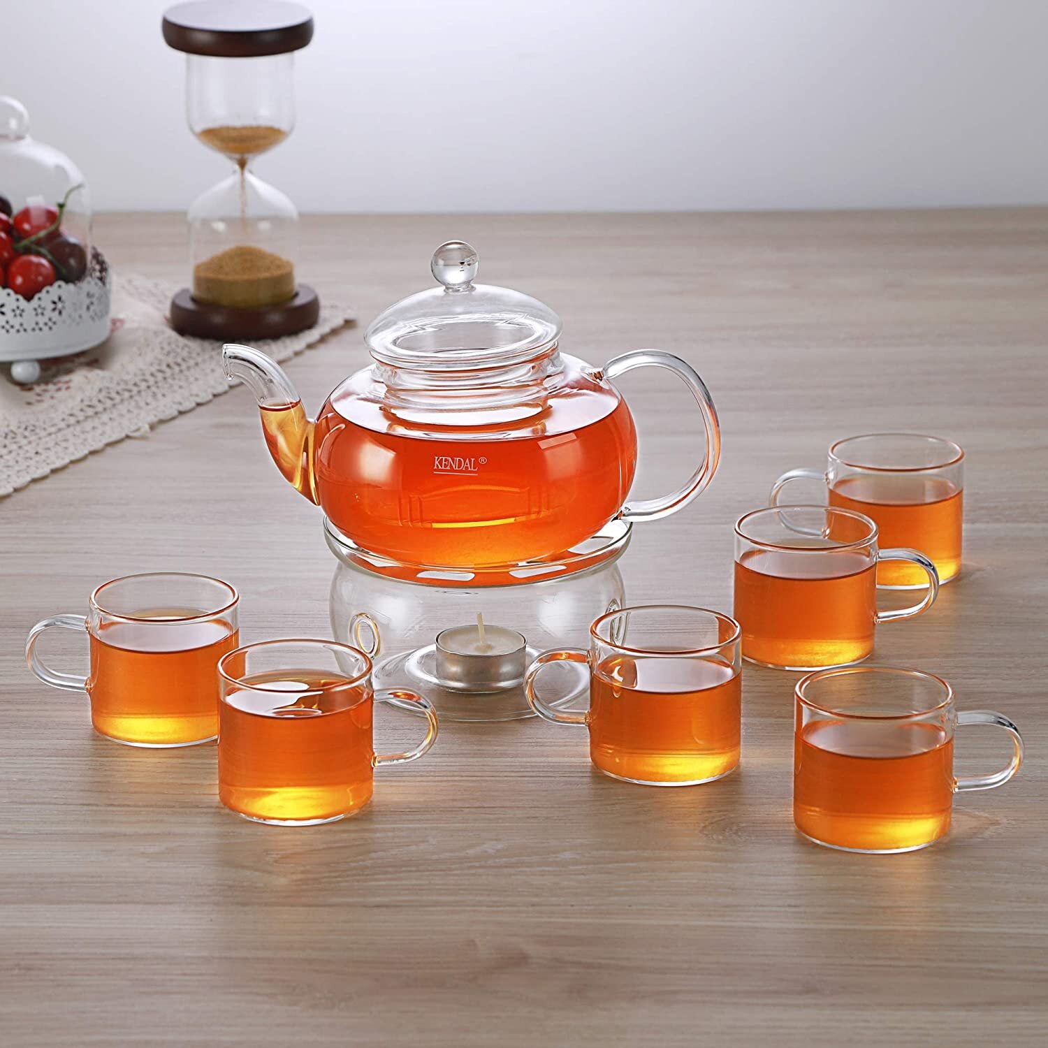 Kendal Filtering Glass Tea Set For People Reviews Wayfair