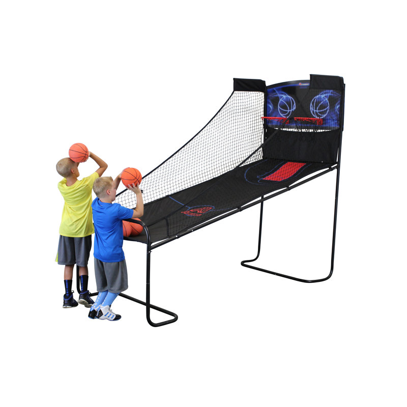 Atomic Deluxe Double Shootout 6 Piece Basketball Game Set