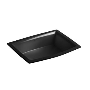Undermount Bathroom Sink Black Wayfair Quickview