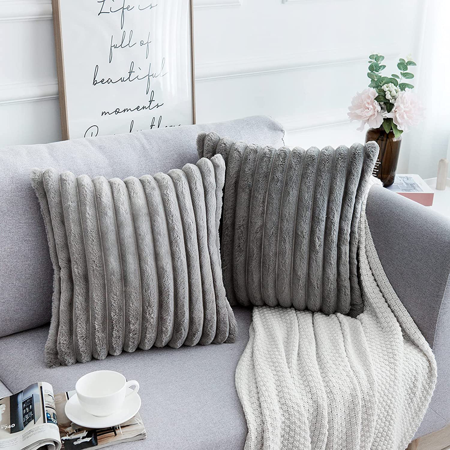 backrest pillow cover