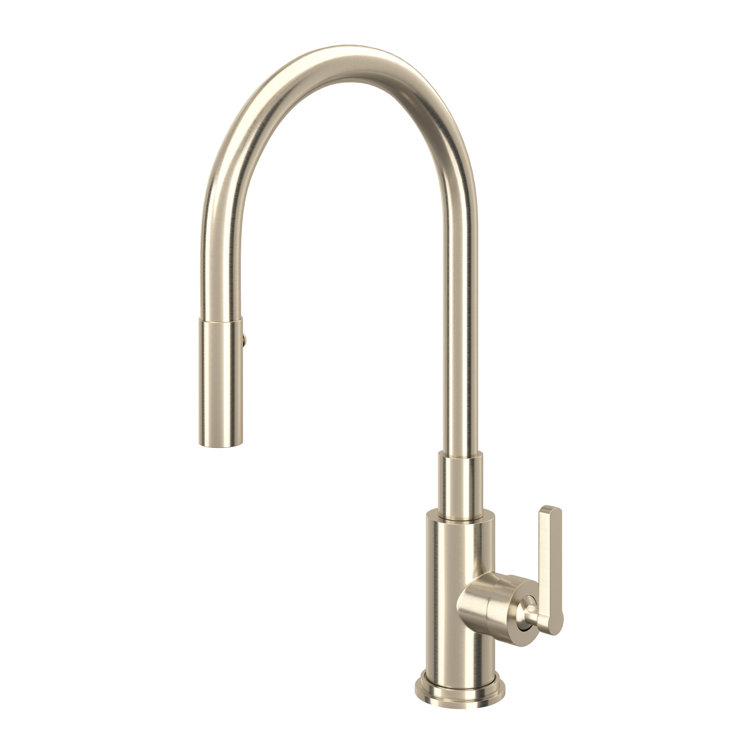 Rohl LombardiaÂ® Kitchen Single Lever Single Hole Pulldown ...