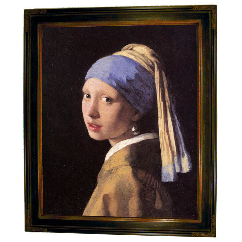 Historic Art Gallery The Girl With A Pearl Earring By Johannes