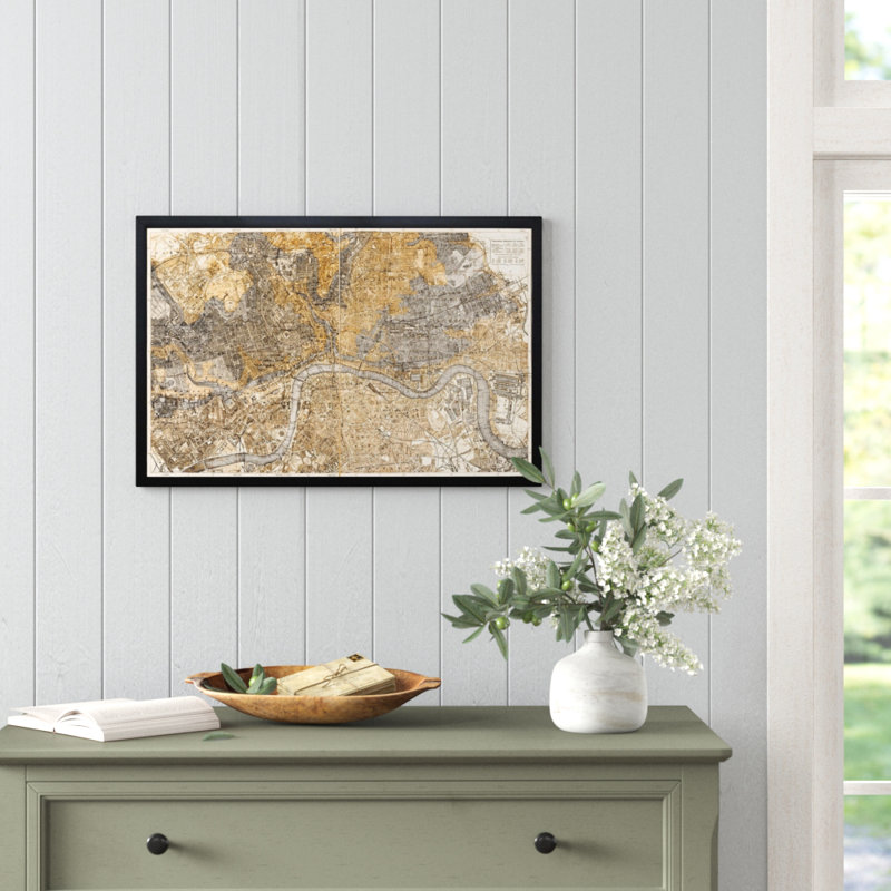 Williston Forge London 1883 Map 1 Graphic Art Print On Paper Wayfair,Geometry Alternate Interior Angles Theorem