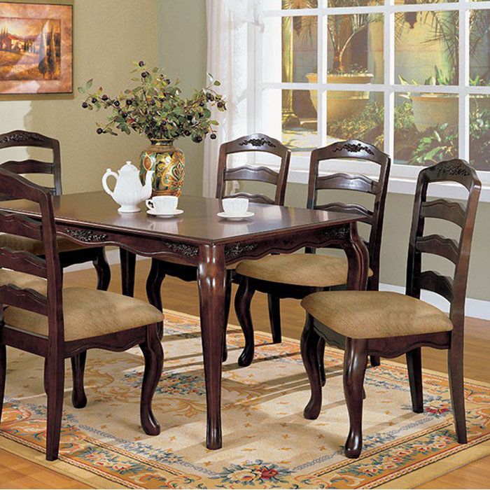 Crutchfield Transitional Dining Table Crutchfield Transitional Dining Table