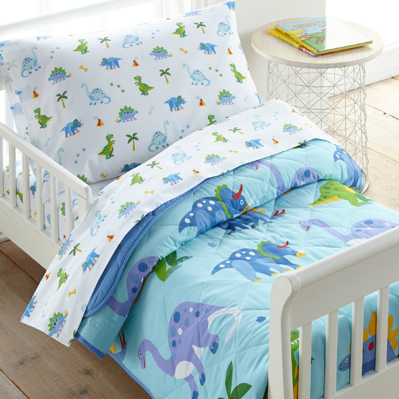 cotton dinosaur bedding