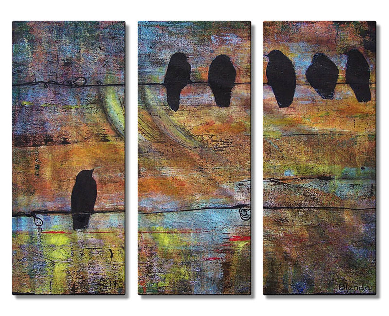 All My Walls First Step Is The Dream By Blenda Tyvoll 3 Piece