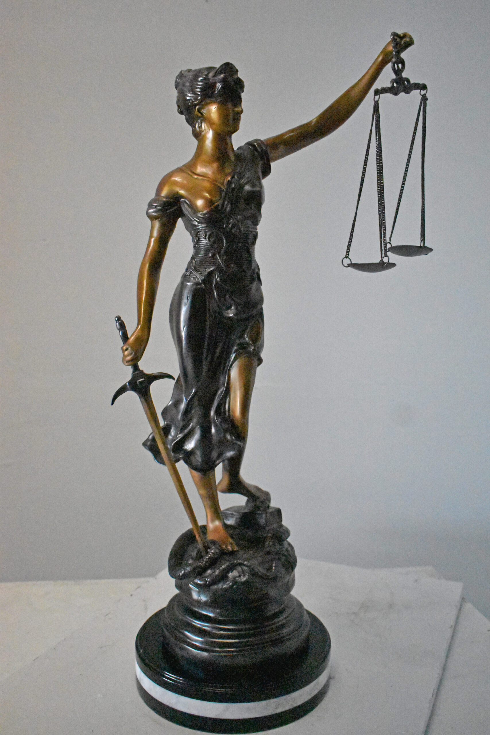 NIFAO Lady Justice Garden Art | Wayfair