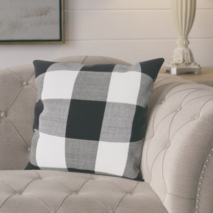 Check Plaid Down Feather Throw Pillows You Ll Love In 2021 Wayfair