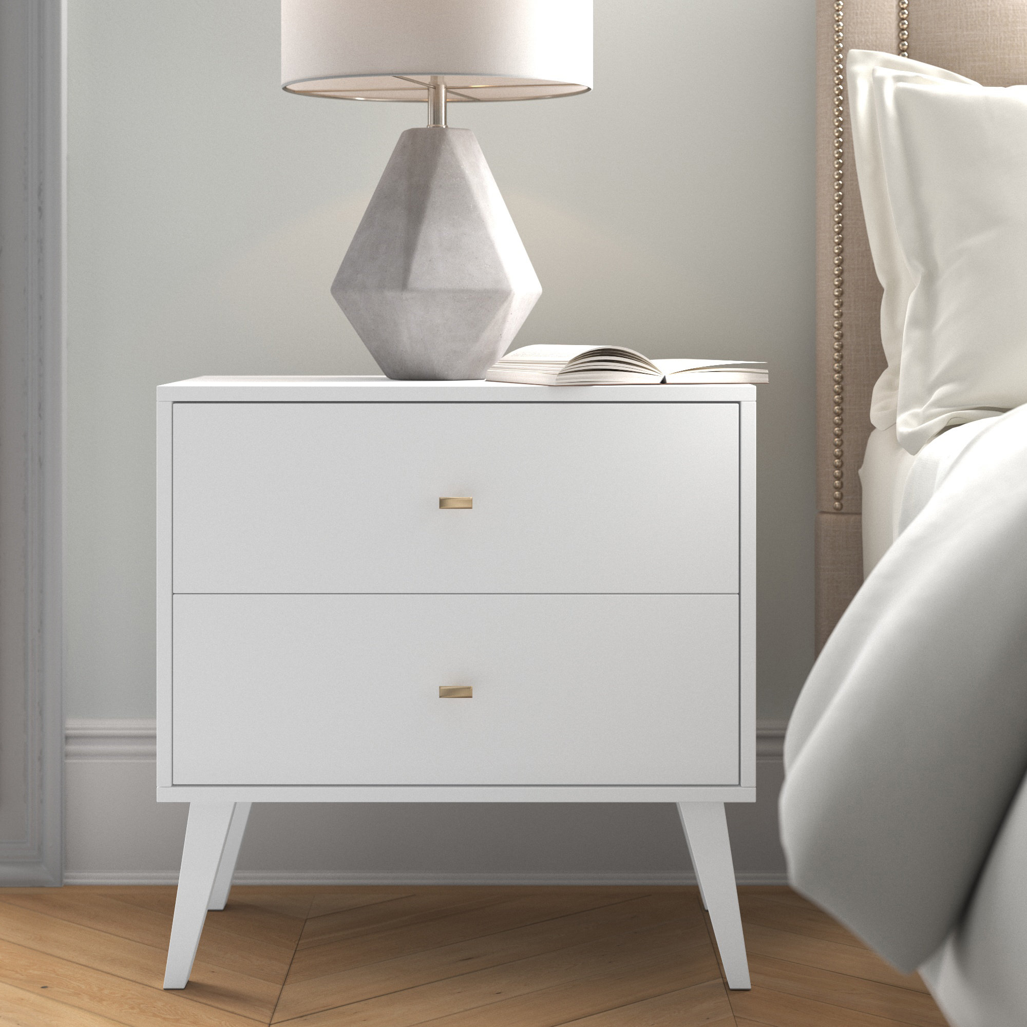 dillwyn 2 drawer nightstand