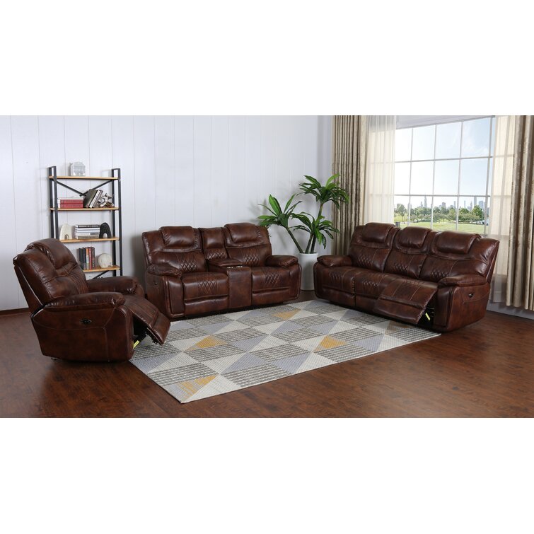 Canora Grey Levant Reclining Configurable Living Room Set Wayfair 4089