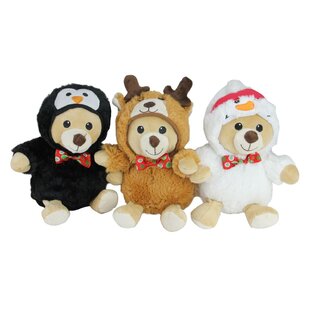 Christmas bear stuffed animal Mini Christmas Bear bear stuffed toy handmade bear stuffed bear Mr baby shower gift bear plushie