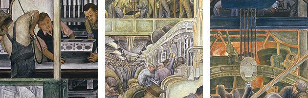 Vault W Artwork Detroit Industry North Wall 1932 33 Print Reviews Wayfair
