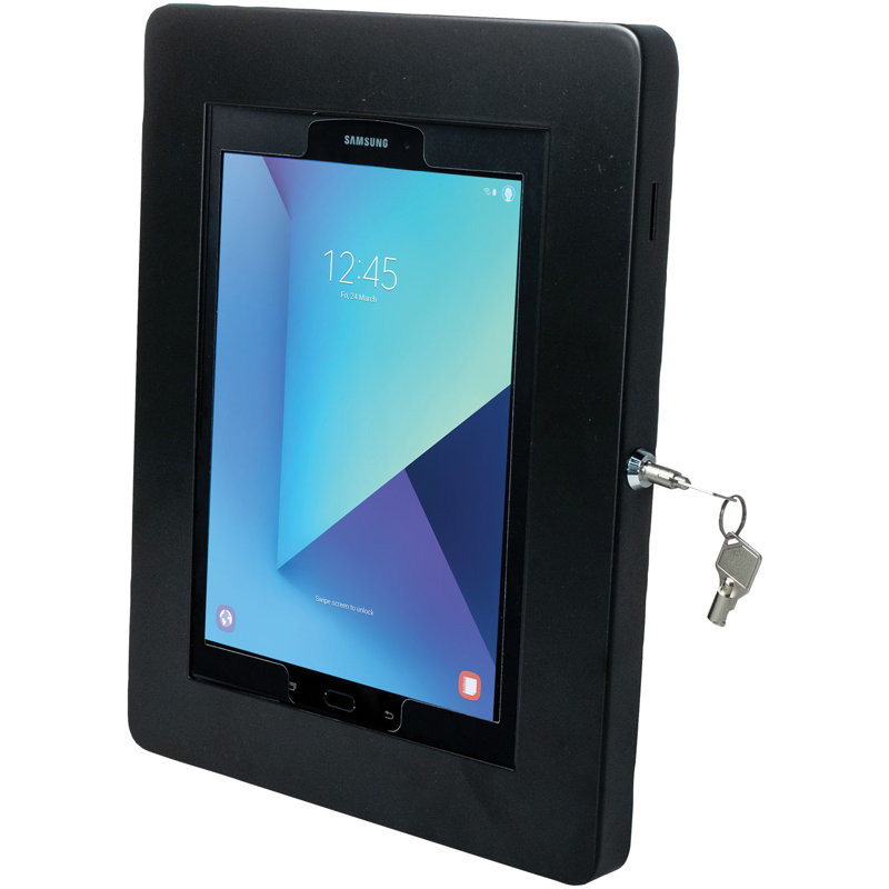 Cta Digital Premium Locking Wall Mount For Ipad Galaxy And Other