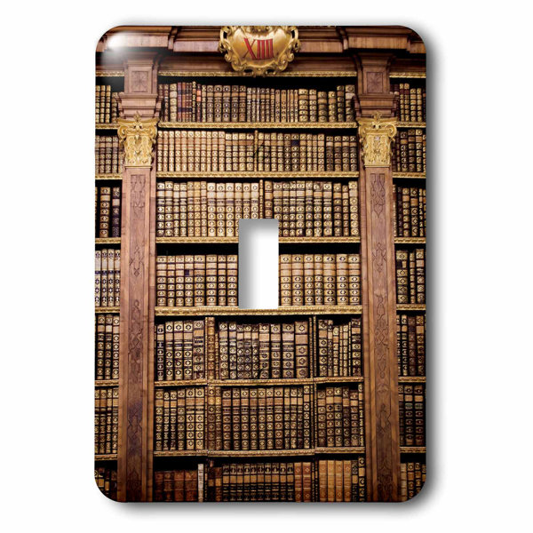 3drose Austria Melk Monastery Melk Abbey Library Books 1 Gang Toggle Light Switch Wall Plate Wayfair