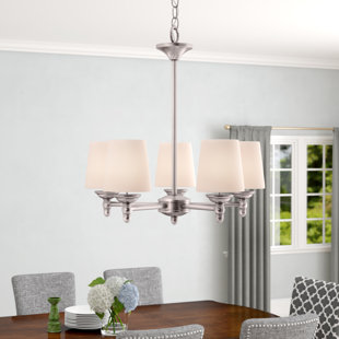 Go to store & view more images Lafrance 5-Light Shaded Chandelier by Red Barrel Studio