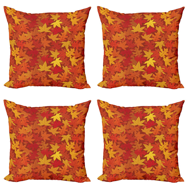 Ambesonne Modern Text Cushion Cover Set of 2 for Couch and Bed in 4 Sizes 