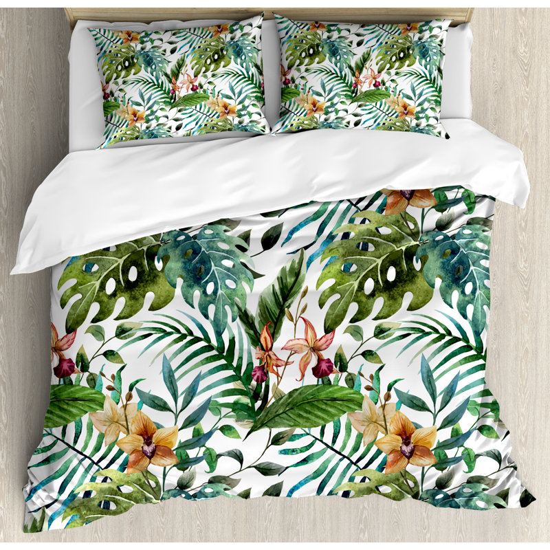 East Urban Home Leaf Vintage Retro 60s Seem Banana Palm Tree