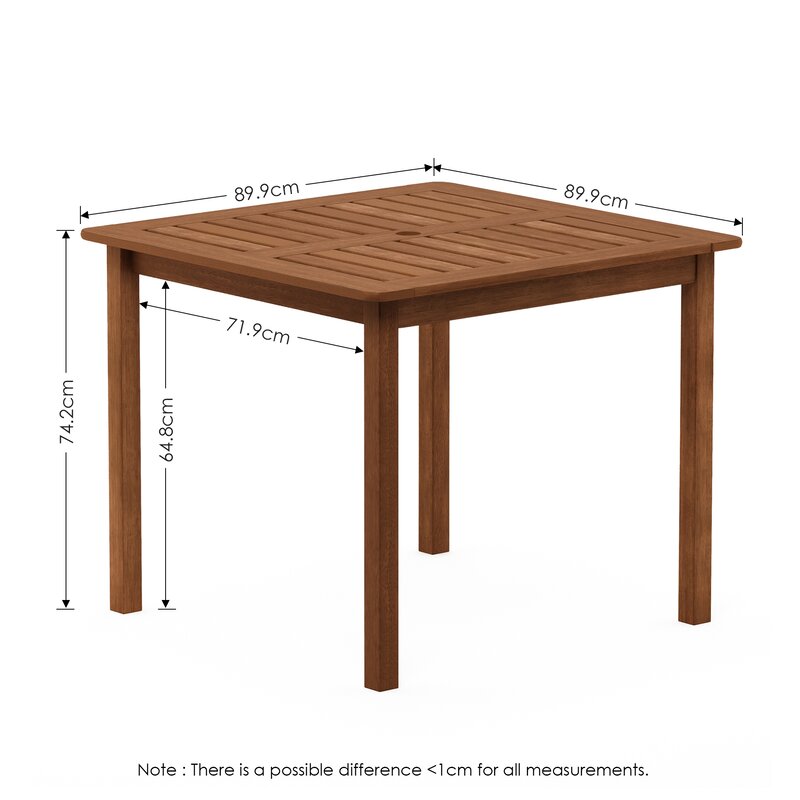 side table measurements