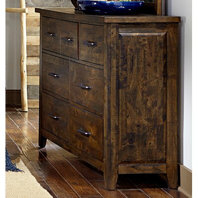 Loon Peak Capra Wooden 7 Drawer Double Dresser Loon Peak From Wayfair North America Daily Mail