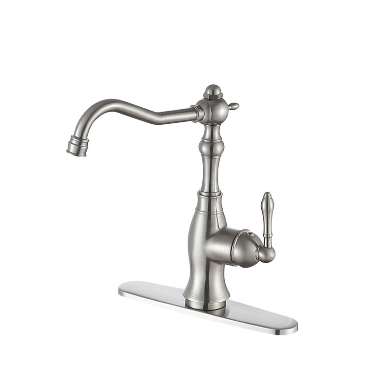 Kitchen faucets with side sprayer