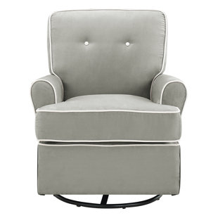 baby relax addison swivel glider