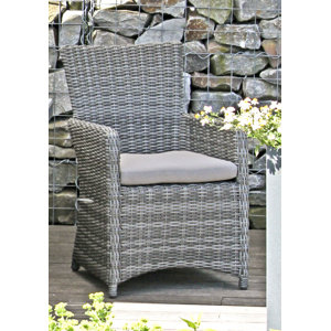 Armsessel Elisabeth mit Kissen von Kampen Living