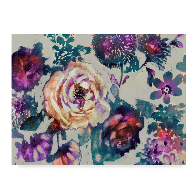 House Of Hampton The White Flower Acrylic Painting Print On Wrapped Canvas Wayfair Hornel at broughton house in kirkcudbright. the white flower acrylic painting print on wrapped canvas